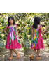 Hand Painted Rayon Kids Dress Hand Painted Rayon Kids Dress